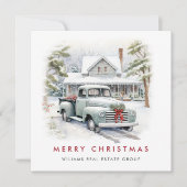 レトロ ヴィンテージ サージュ ファーム トラック クリスマス コーポレート (正面)