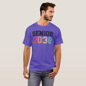 レトロ ヴィンテージ シニア 2038 少年 Tシャツ (正面フル)