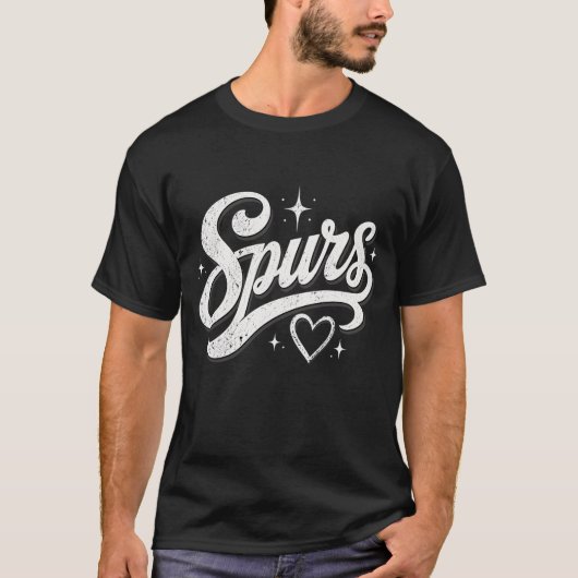 レトロ ヴィンテージ スパーズ Tシャツ (正面)