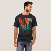 レトロ ヴィンテージ デザイン Tシャツ (正面フル)