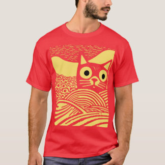 レトロ ヴィンテージ ネコ Tシャツ