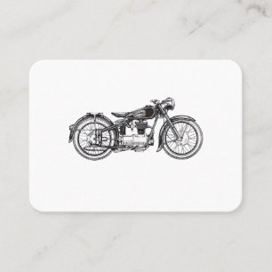 レトロ ヴィンテージ バイク _ 私のバイク大好き 名刺