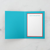 レトロ ヴィンテージ バレンタイン ボーイ 感情を加える シーズンカード (内部)