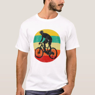 レトロ ヴィンテージ マウンテン バイク Tシャツ