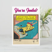 レトロ ヴィンテージ ロマンス コミック：ピラトーク 招待状 (スタンド正面)