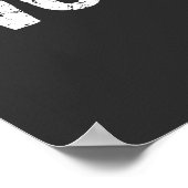 レトロ ヴィンテージ 誰も気にしない 頑張れ ポスター (角)