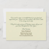 レトロ | 不動産仲介業者マーケティング パーソナライズされた サンキューカード (裏面)