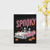 レトロ 乗ってよ 負け組 俺たちは酔っ払ってる、面白いハロウィン カード (黄色い花)