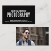 レトロ |写真名刺 名刺 (正面/裏面)