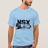 レトロ 初代NSX 90年代 JDM カー Tシャツ (正面)