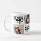 レトロ「卒業式2025」写真コラージュ コーヒーマグカップ (左)