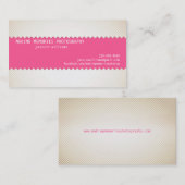 レトロ 名刺 (正面/裏面)