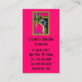 レトロ-名刺 名刺 (裏面)