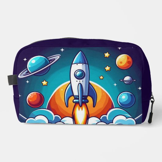 レトロ、宇宙用ロケット ドップキット (正面)