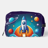 レトロ、宇宙用ロケット ドップキット (裏面)