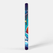 レトロ、宇宙用ロケット SAMSUNG GALAXYケース (右側面)