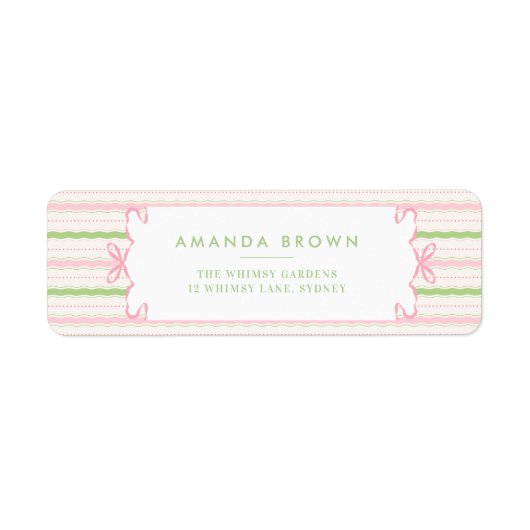 レトロ 手描き 卒業パーティー 2026 ラベル (正面)