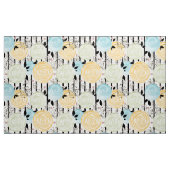 レトロ、抽象芸術花 ファブリック (ヤード)