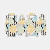 レトロ、抽象芸術花 フェイバーボックス (折り畳みなし)