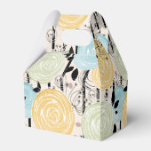 レトロ、抽象芸術花 フェイバーボックス (正面サイド)