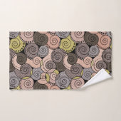 レトロ、抽象芸術 バスタオルセット (ハンドタオル)