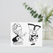 レトロ 招待状 (スタンド正面)