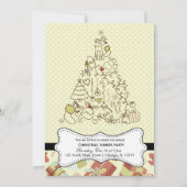 レトロ 招待状 (正面)