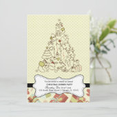 レトロ 招待状 (スタンド正面)