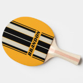 レトロ（昆虫）マルハナバチバズストライプボード名 卓球ラケット (横)