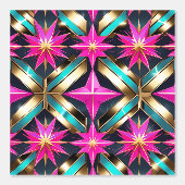 レトロ – 未来的ディスコの皮とスティック 壁紙 (正面)