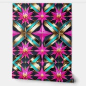 レトロ – 未来的ディスコの皮とスティック 壁紙 (ほどく)