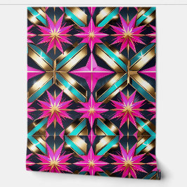 レトロ – 未来的ディスコの皮とスティック 壁紙