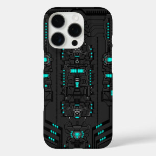 レトロ – 未来的PixelArt TechGear iPhone 16 Proケース