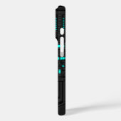 レトロ – 未来的PixelArt TechGear Case-Mate iPhoneケース (裏面 / 左)