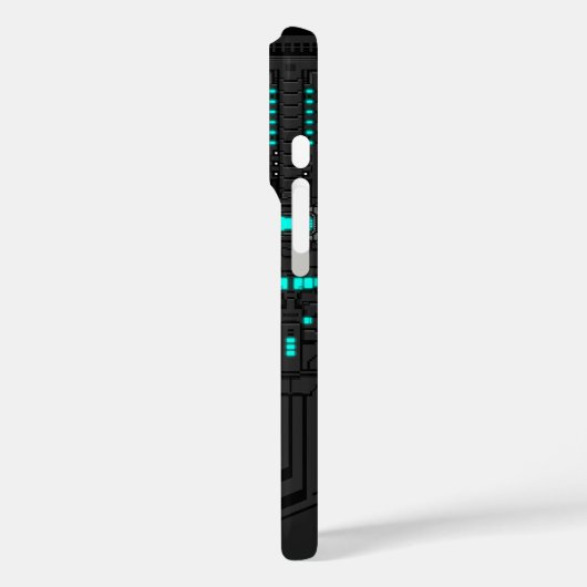 レトロ – 未来的PixelArt TechGear Case-Mate iPhoneケース (裏面 / 左)