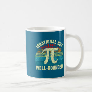 レトロ 無理数 だけど まぁまぁの日 数学オタク & コーヒーマグカップ