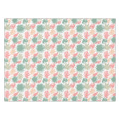 レトロ，熱帯，葉 テーブルクロス (正面(横))