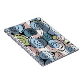 レトロ、緩和曲線 ノートブック (右側)