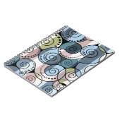 レトロ、緩和曲線 ノートブック (左側)