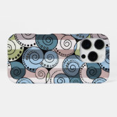 レトロ、緩和曲線 iPhoneケース (裏面横)