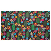 レトロ、花柄 ファブリック (ファットクウォーター)