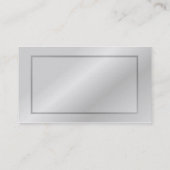 レトロ – 青いシャッタープロファイルカード 名刺 (裏面)