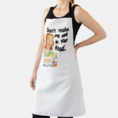 レトロ – 食べ物に唾を吐かせるな エプロン (インサイチュ)