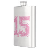 レトロ 15 ピンク フラスク (左)