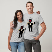 レトロ 1950年代 ロボット Tシャツ (ユニセックス)