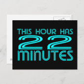 レトロ - 22分 ポストカード (正面/裏面)