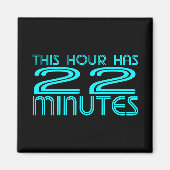 レトロ- 22分 マグネット (正面)