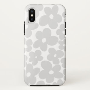 レトロ#3 #floral #pattern #decor #art iPhone x ケース