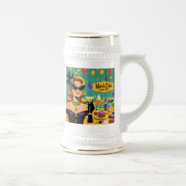 レトロ 50年代 マルディグラ マティーニ カクテルパーティー ビールジョッキ