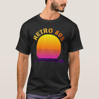 レトロ 80年代 ビンテージ サンセット  Tシャツ